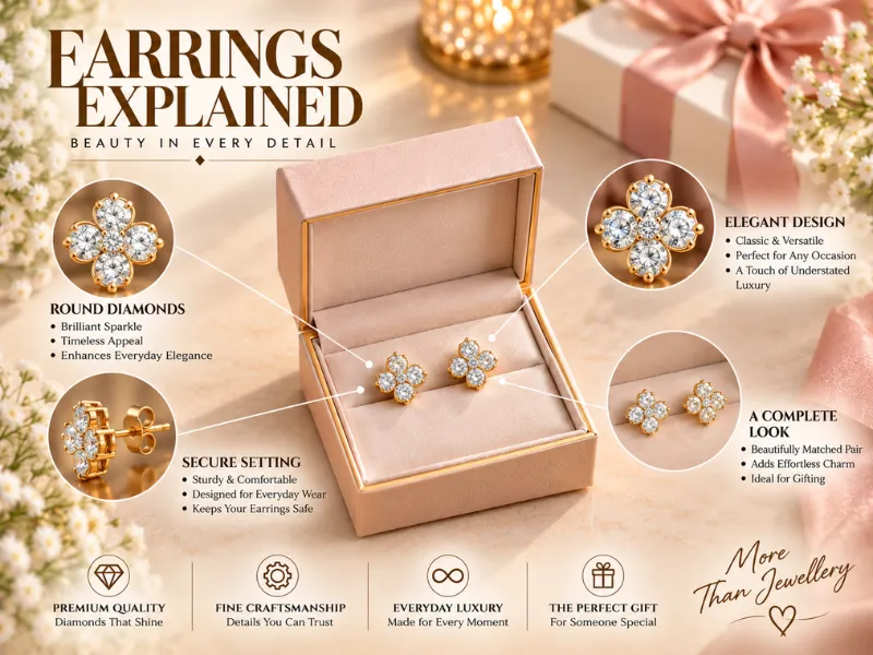 Cherish Dimas Earrings Explained: The Timeless Beauty of Diamond Elegance